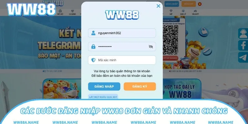 Cách đăng nhập WW88 an toàn và những điều không nên bỏ qua Các bước đăng nhập WW88 đơn giản và nhanh chóng