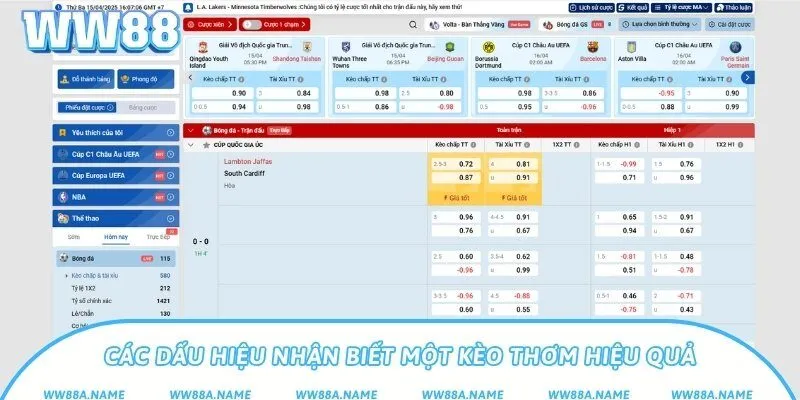 Kèo thơm là gì? Cách nhận biết và cược chuẩn xác Các dấu hiệu nhận biết một kèo thơm hiệu quả