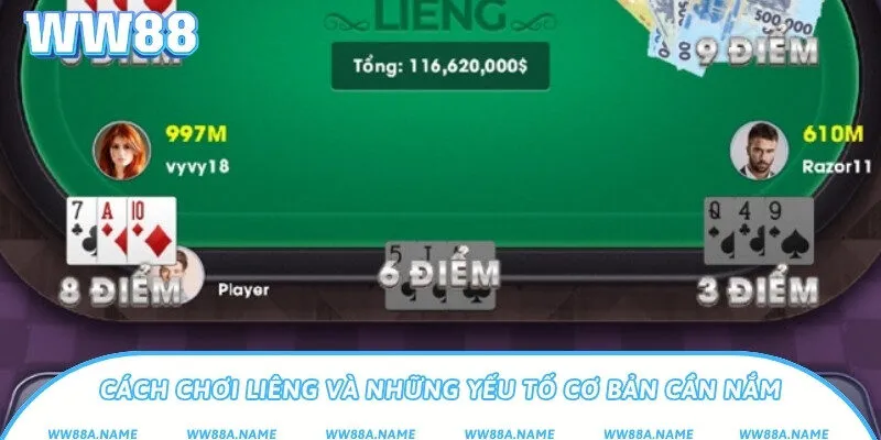 Cách chơi Liêng chuẩn xác cho người mới bắt đầu Cách chơi Liêng và những yếu tố cơ bản cần nắm