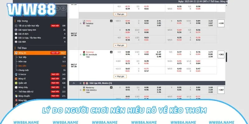 Kèo thơm là gì? Cách nhận biết và cược chuẩn xác Lý do người chơi nên hiểu rõ về kèo thơm