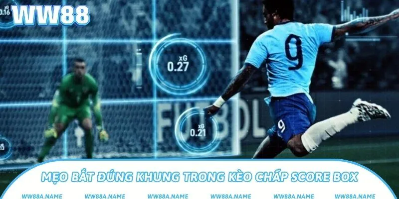 Kèo chấp score box là gì? Cách hiểu và chơi đúng chuẩn Mẹo bắt đúng khung trong kèo chấp score box